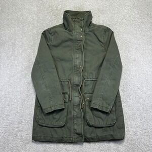 Old Navy Army Green Drawstring Utility Jacket
